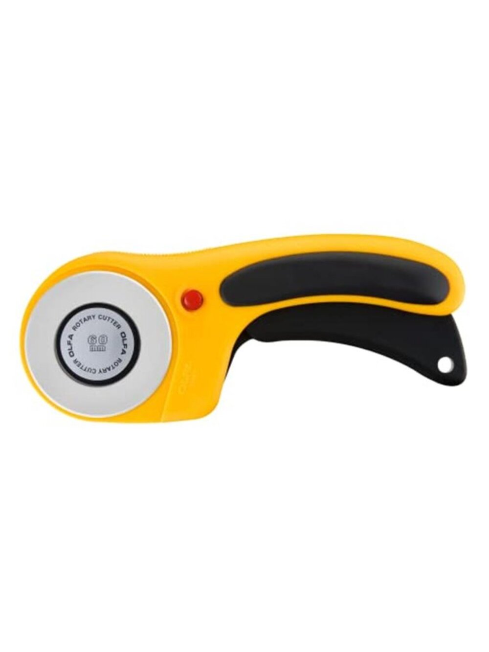 60mm Ergonomic Rotary Cutter (RTY-3/DX) - Rotary Fabric Cutter w/Blade Cover